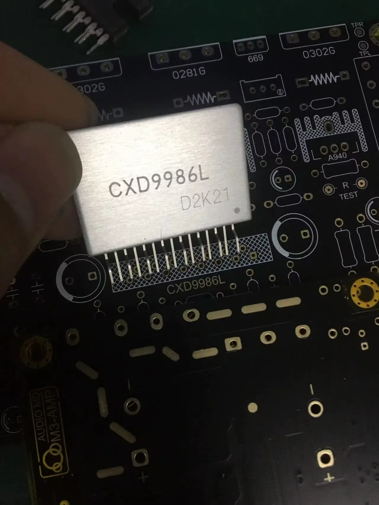 GHXAMP для платы усилителя ONsemi Triode CXD9986L 150 Вт + 150 Вт Hi-Fi двухканальные аудиоусилители NJW0281G NJW0302G