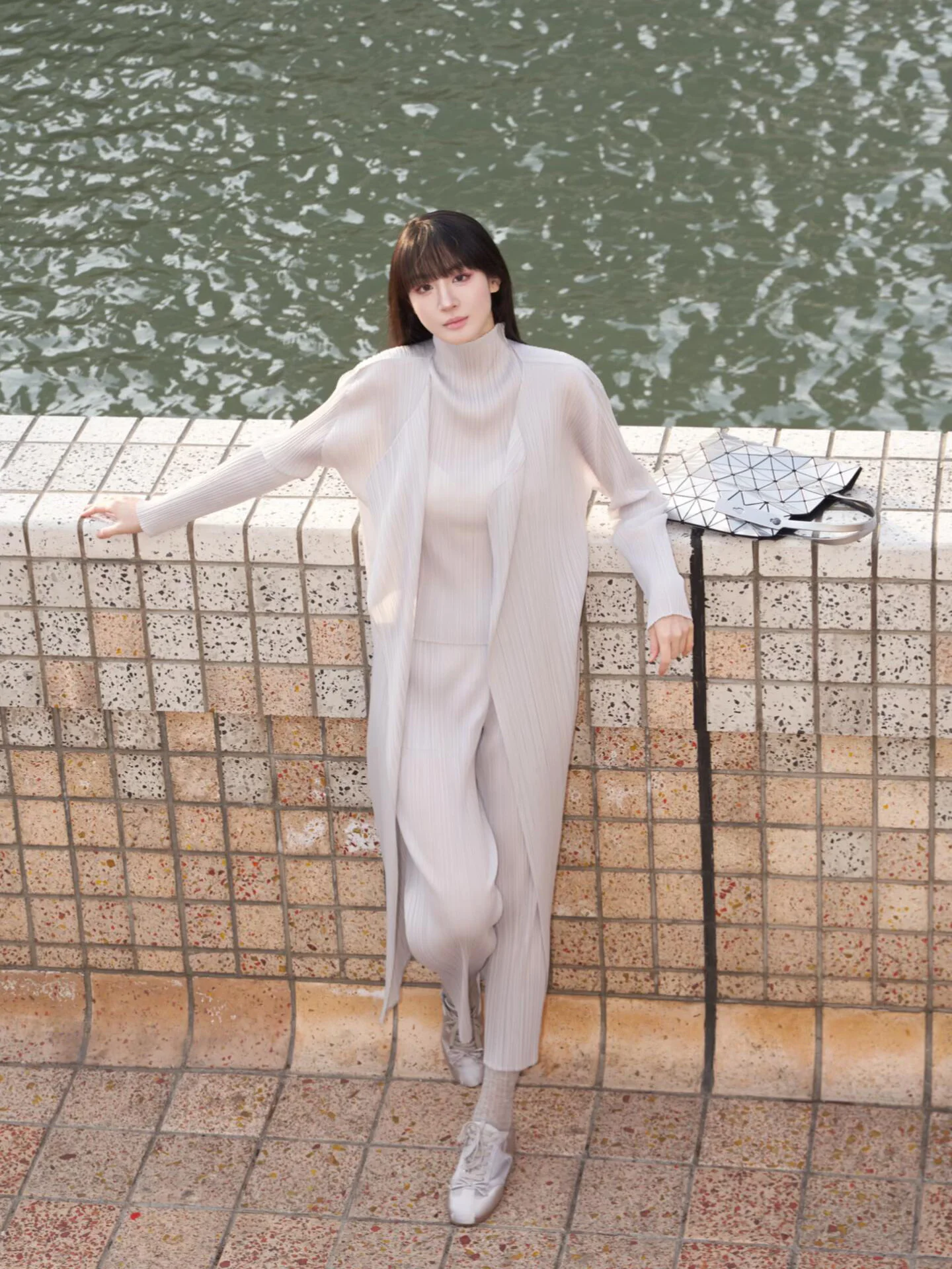 

Three-Button Long Sleeve Open Cardigan Fashion Casual Set Lightweight Sun Protection Pure Color Simple Elegant Summer Outfit