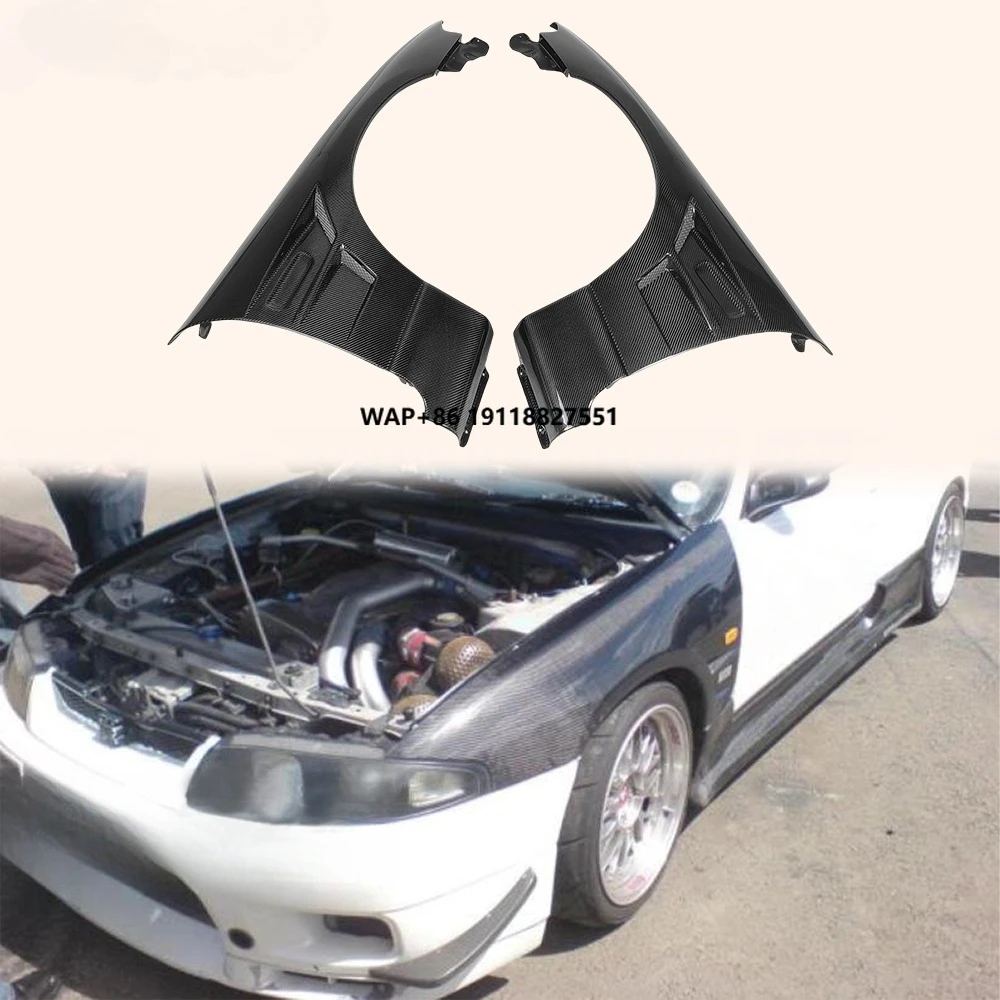 

FOR SKYLINE R33 GTS Spec 1 BN-Style Front Fender No Signal Hole Carbon Fiber