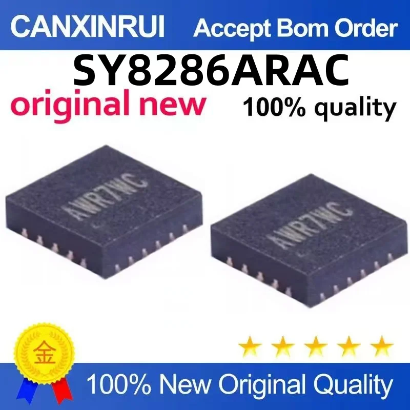 (10-300piezas)New original SY8286ARAC chip QFN25 silk screen AWR DC-DC synchronous buck chip IC