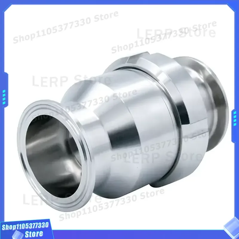 for 1 inch TC 50.5 SMS SS304 Sanitary Stainless Steel Ferrule Single Check Valve for Food and Beverage Processing