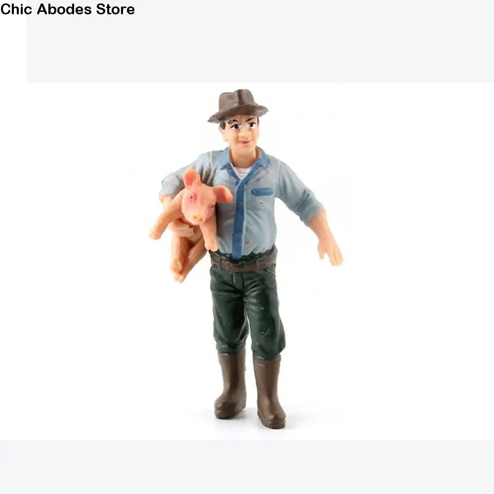

Feeder Shepherd Action Worker Kid Toy Wrangler Simulation Farmer Farmer People Model Home Decoration Farm Human Figure