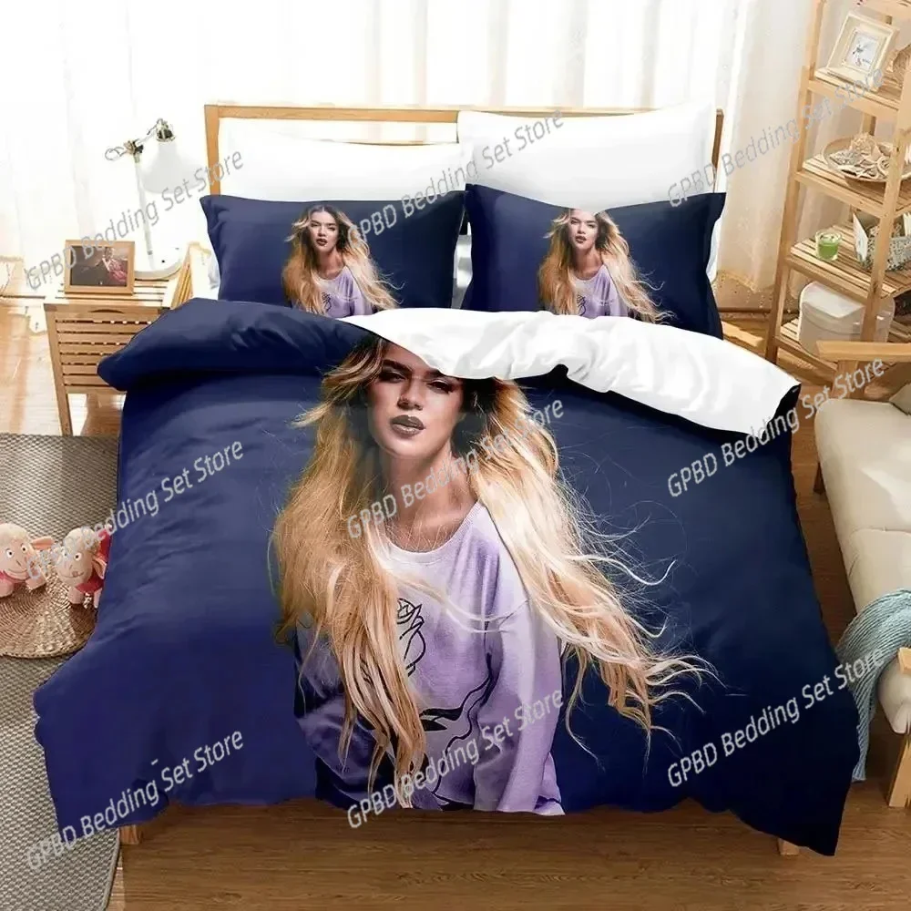 Karol G Carolina Giraldo Navarro Bedding Set Bedroom Soft Modern Bedspreads Comefortable Duvet Cover Quilt Cover And Pillowcase