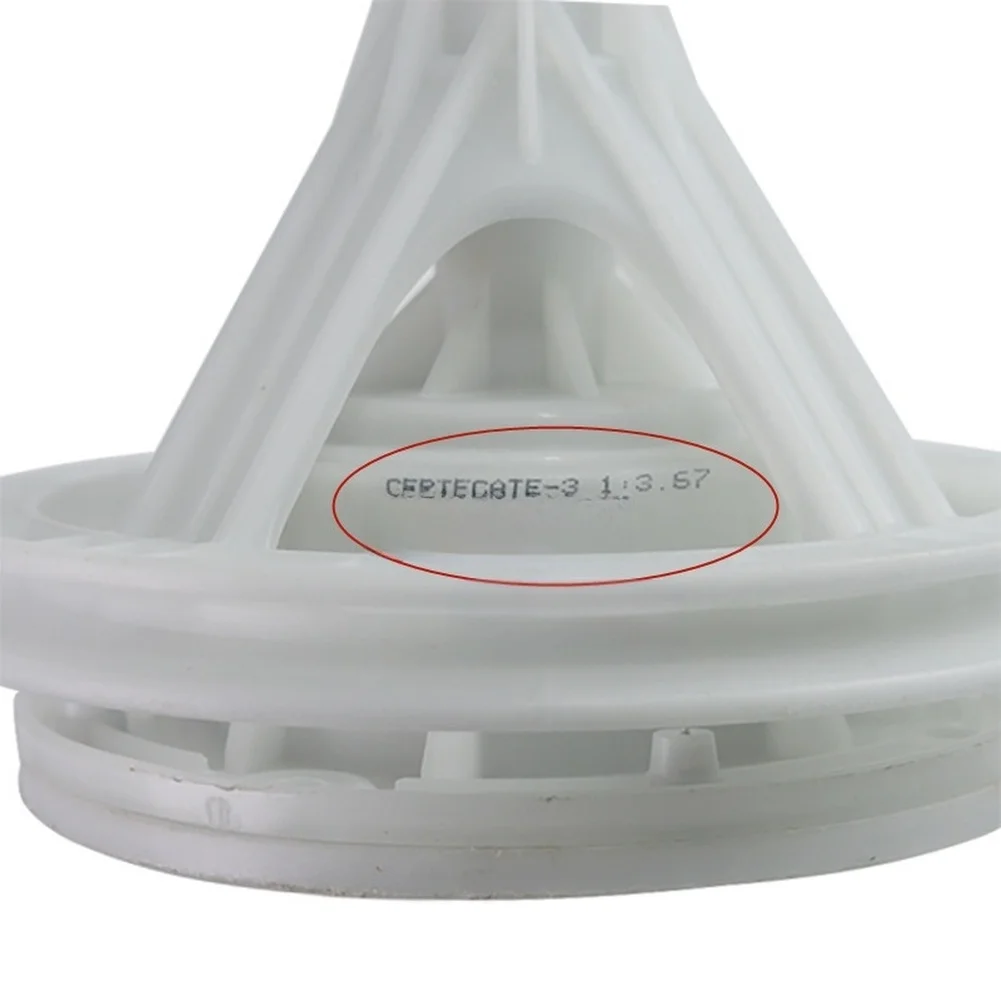 Washing Machine Gearbox Reducer Transmission Differential For XPB90-981S With 14.7cm Pulley And 4cm Shaft Height White ABS Metal