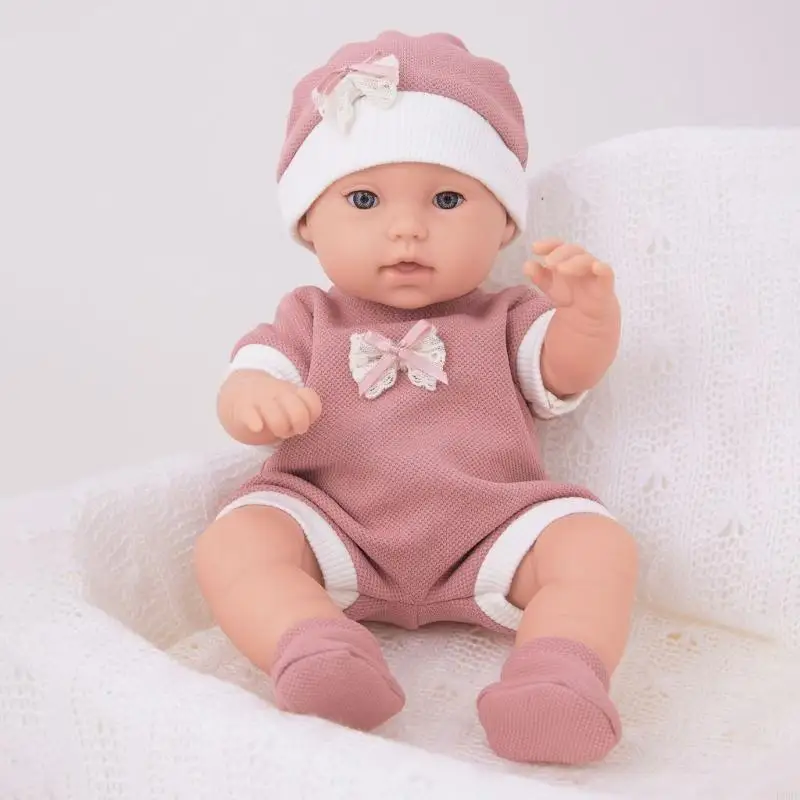 

Educational Reborns Dolls Soft Baby Dolls with Clothes for Toddler Comfort 30CM L8RB
