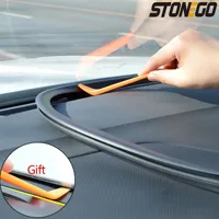 Auto Dashboard Sealing Strip Noise Sound Insulation Rubber Strips Universal for Weatherstrip Auto Accessories Car Stickers Parts