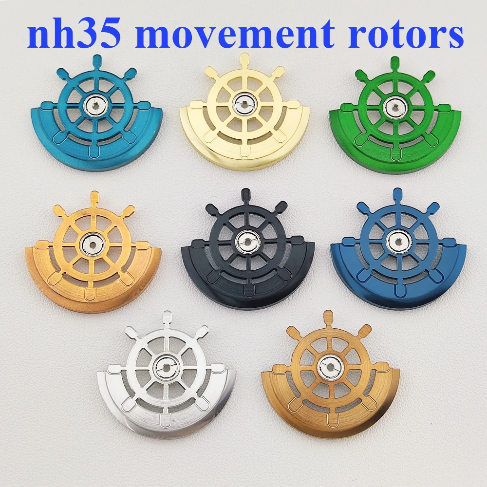 

Автоматический молоток, руль, стиль nh35, ротор подходит для nh34 nh35 nh36 nh38 nh70 4R35 4R36 7S, механический ротор