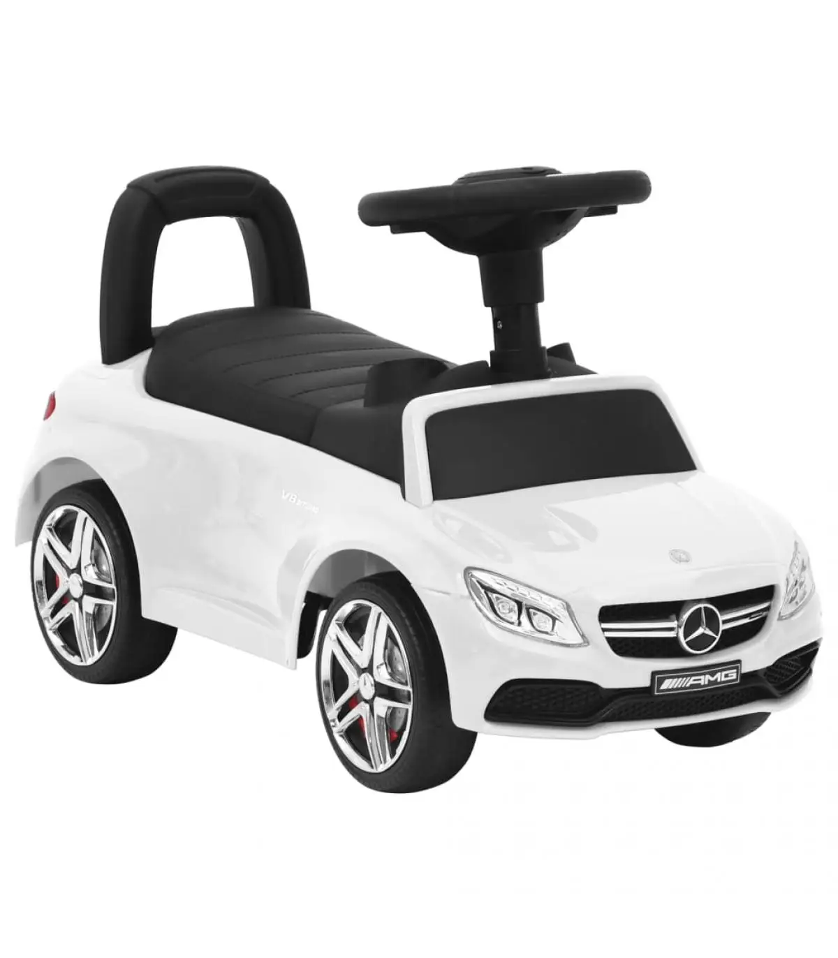 Pedal or Push Car Vehicles for Children Mercedes Benz C63 White