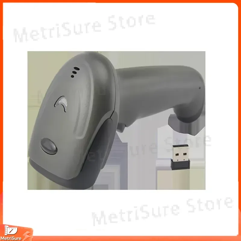 Portable Wireless 2.4GHz Handheld Barcode Scanner for Android iOS Windows PC USB COM Interface 1D 2D CCD Laser Reader Stock
