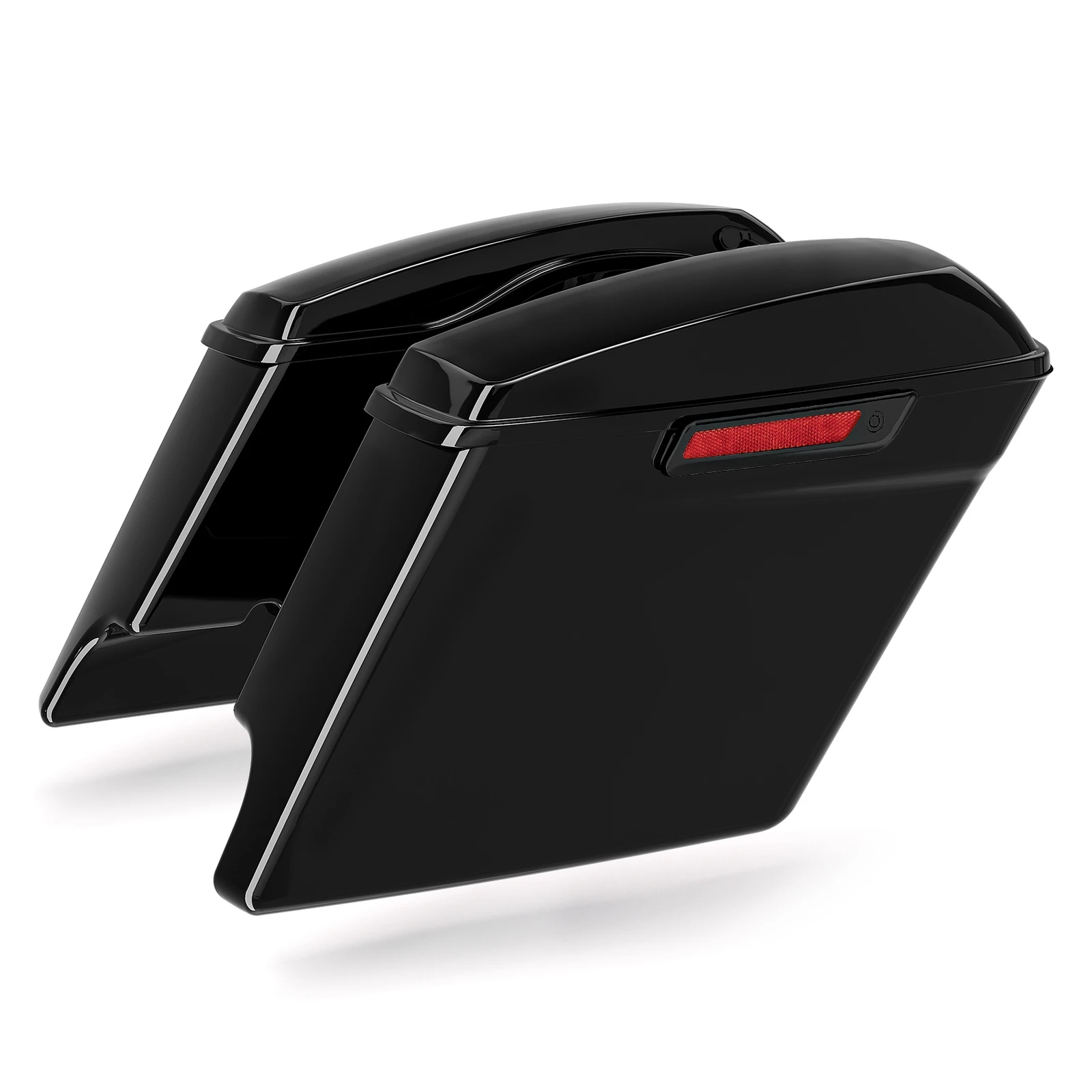 5-Inch Stretched Saddle Bags Compatible with Touring Electra Glide 2014-2024