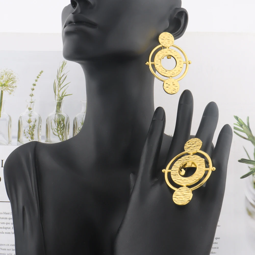 18K Gold Plated Ear… - image