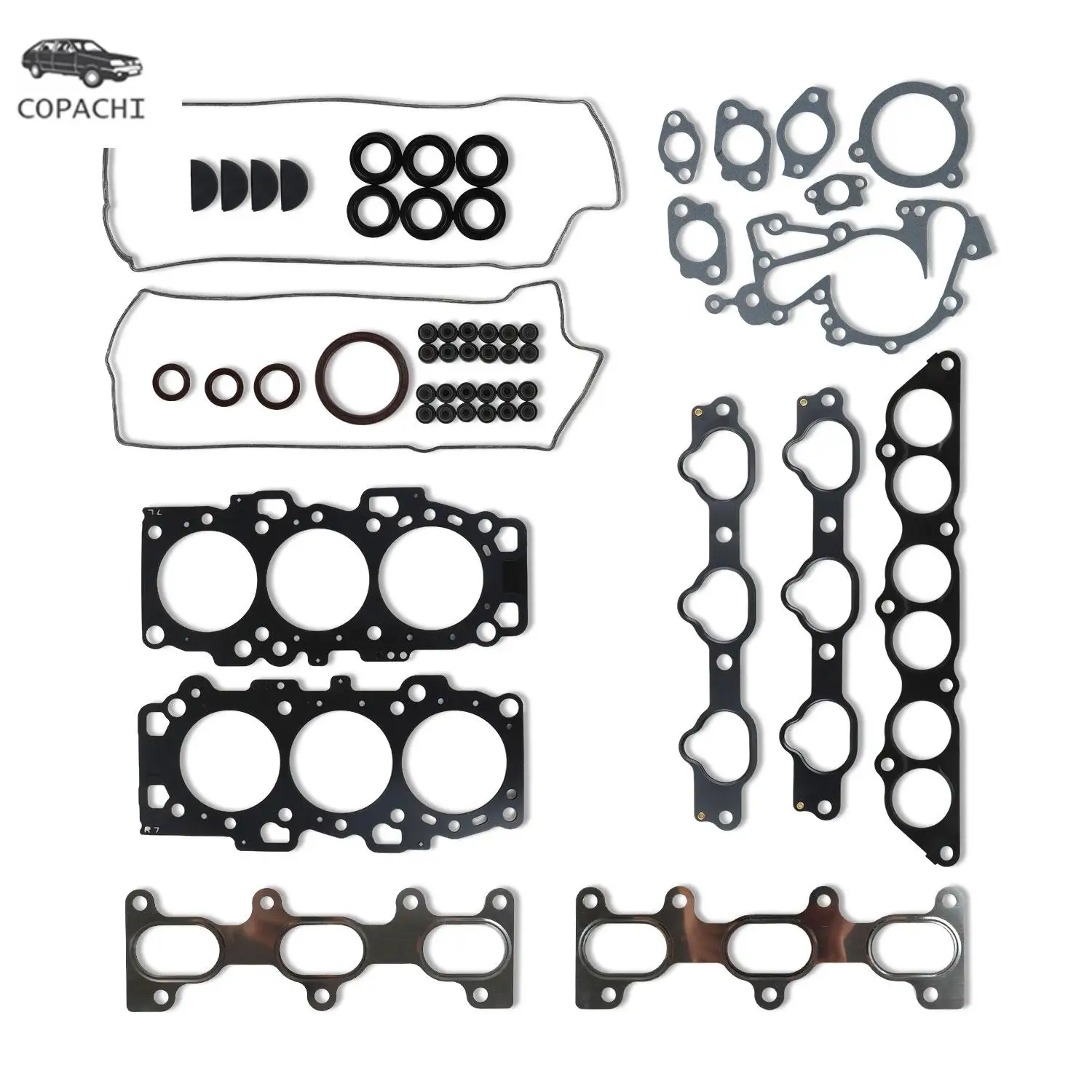 1set G6EA Engine Overhaul Gasket Set 20910-3EA00 For 05–13 Hyundai Kia Grandeur/Azera Santa Fe Cadenza K7 Carnival Sedona Optima