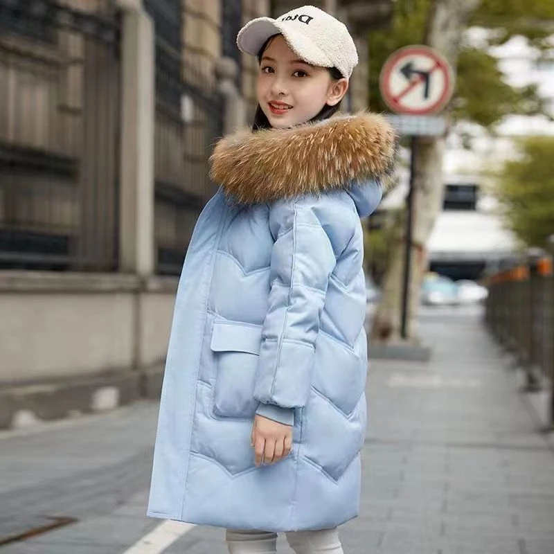 

Girls Winter Thickened Down Coat Student Fashion Kids Jackets for Girls Winter Clothes for Girls Teen Clothes Girls 9 10 12 Year