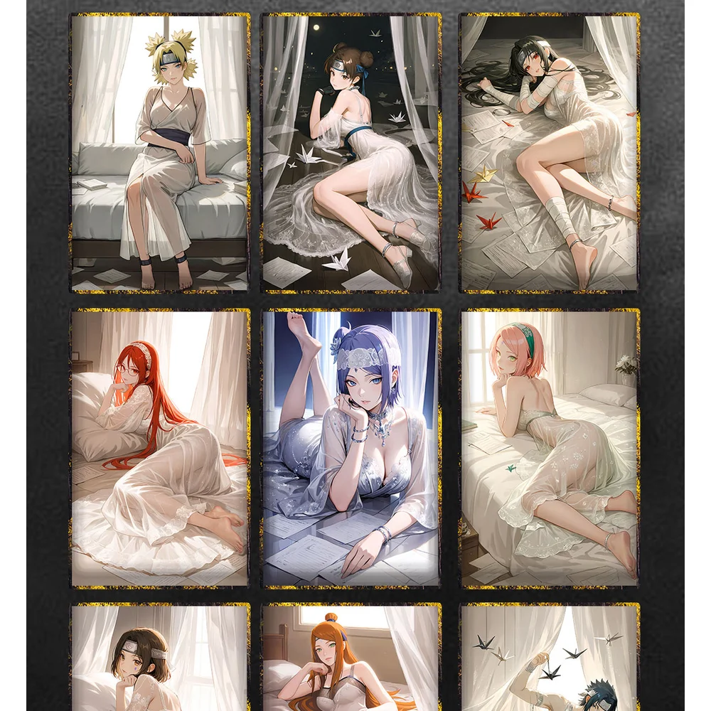 wholesale Meiying yinghua culture Naruto cartes de Collection Anime Art conseil cartes à jouer jeux enfants jouet cadeau