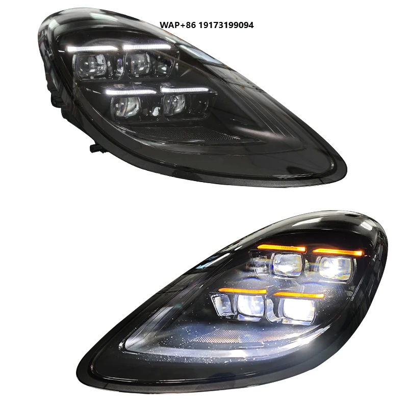 

for-Porsche Cayman Boxster 981 High Quality 2012 2015 Head Lamp Head Front Light Upgrade Matrix LED Headlights