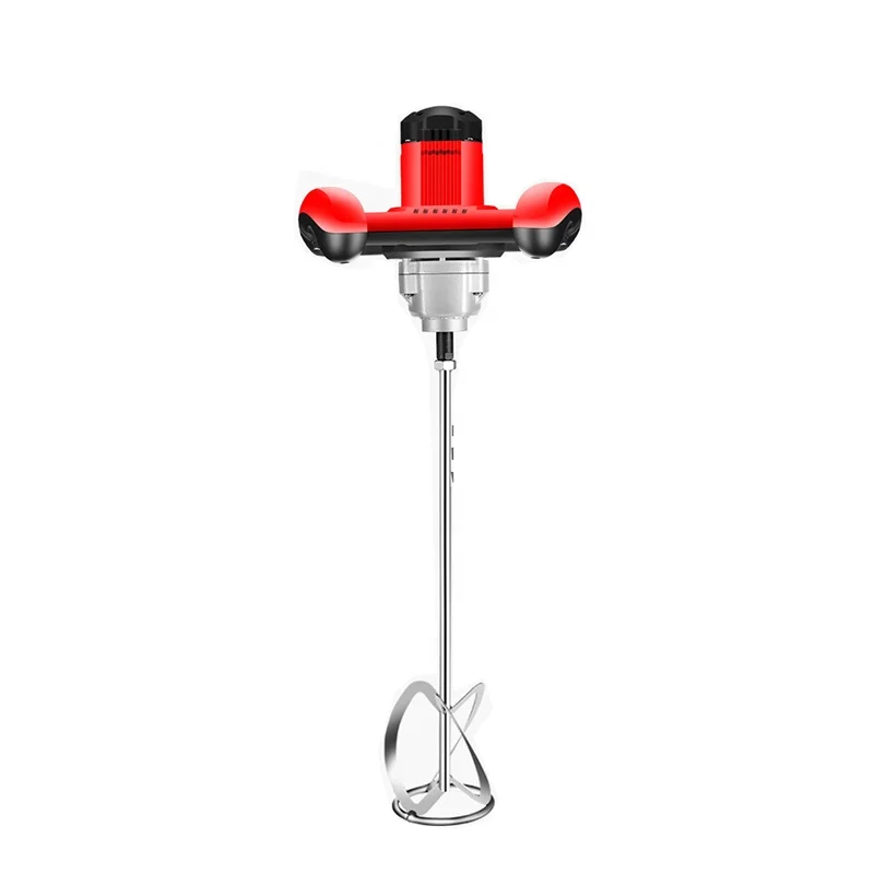 6 Adjustable Speed Electrical Resin Mixer Electric Hand Gypsum Mixer Paint Slurry Mixer