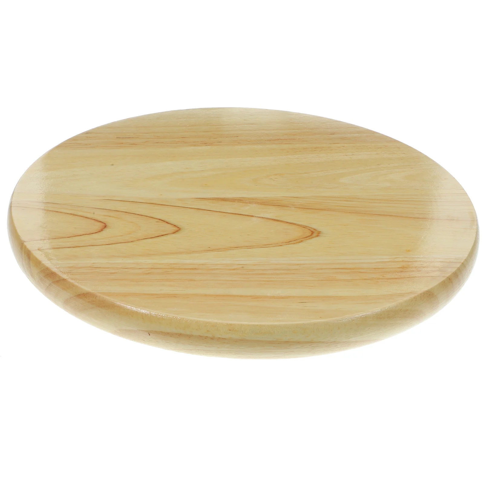 

Round Wooden Stool Seat Solid Wood Surface Smooth Texture Bar Stool Replacement Seat Canteen Restaurant Chair Seating