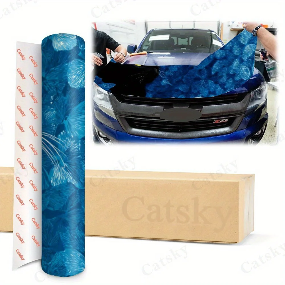 Fantasy Black Cat car hood stickers, waterproof self-adhesive, scratch resistant, easy to stick, durable car PVC stickers, car d view 5