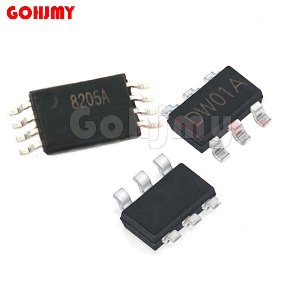 20Pcs DW01+ 8205A E…