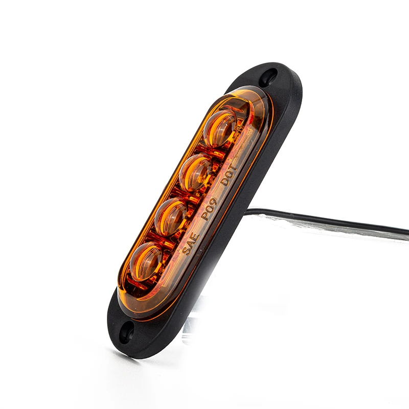 12 فولت 24 فولت شاحنة LED الجانب ماركر ضوء مقطورة سيارة DOT E8 علامة عاكس فان التخليص مصباح لشاحنة RV حافلة قارب