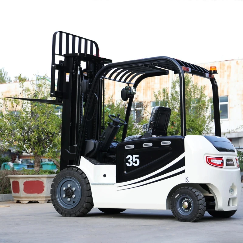 Forklift 2 Ton 2.5  Factory Price 3  4 Wheel Small Warehouse Forklift Cheap Electric Forklift 4