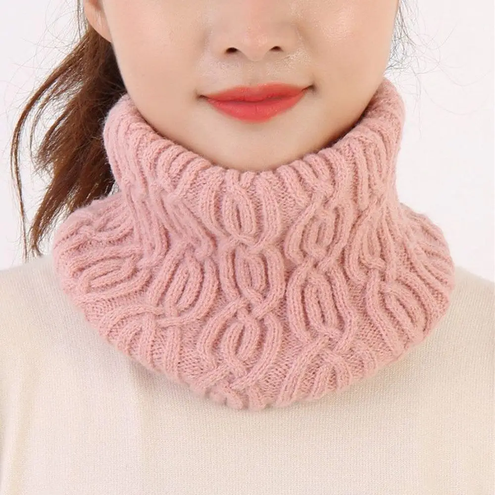 Fashion Knitted Turtleneck Collar Scarf Detachable Women Turtleneck Knitted False Fake Collar Detachable Scarf Winter Windproof