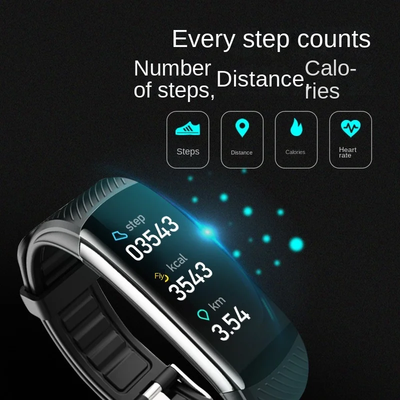 Nextron Smart Measuring Blood Pressure Heart Rate Blood Oxygen Sleep Exercise Step Count Health Monitoring Smart Wristband 2026