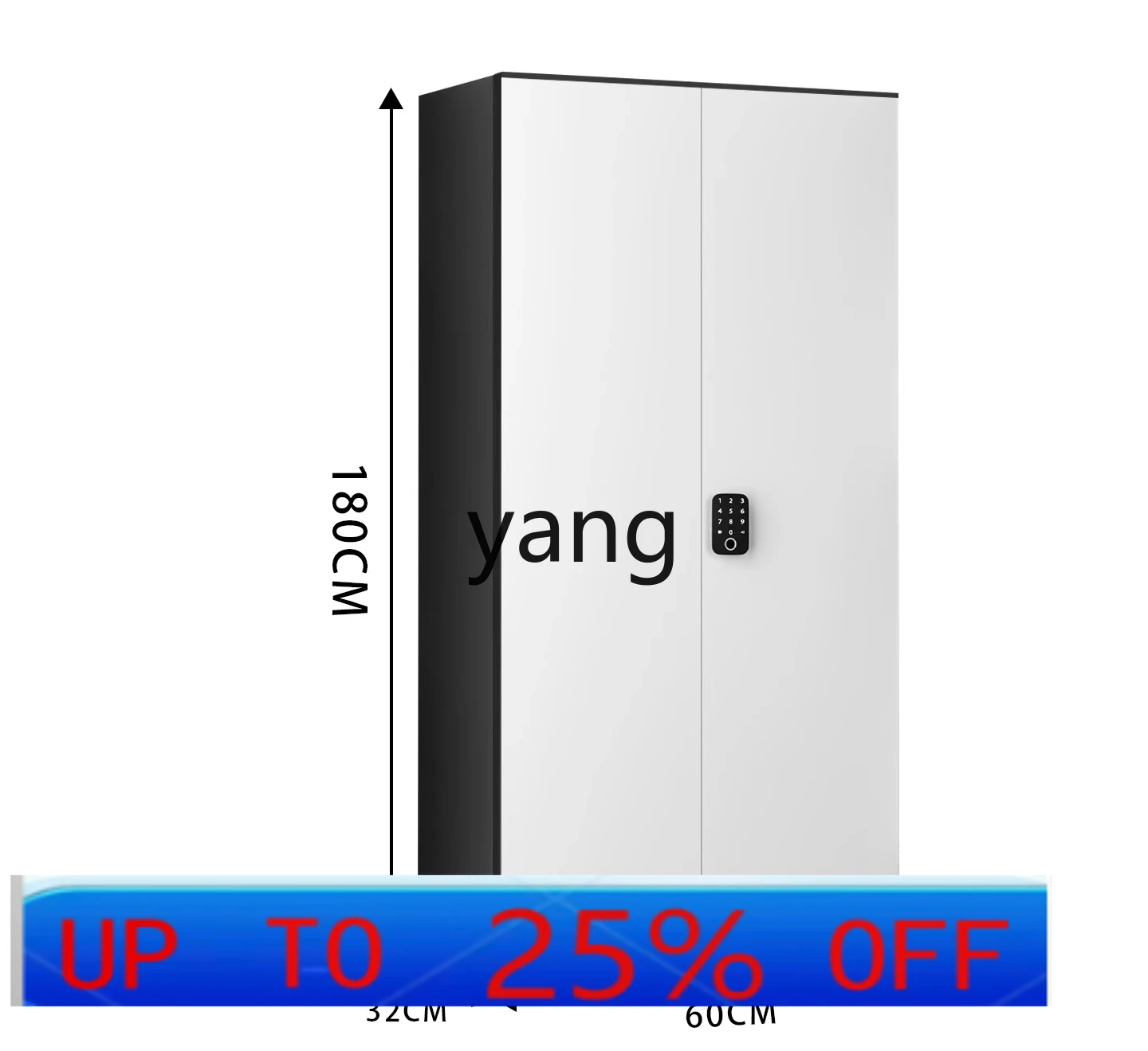 LMM household door large capacity simple modern high vertical sliding door balcony storage cabinet door