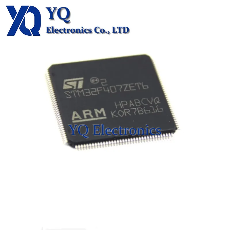 

1 шт./лот, новый OriginaI STM32F407ZET6 STM32F407 LQFP-144 ARM Cortex-M4, 32-битный микроконтроллер MCU