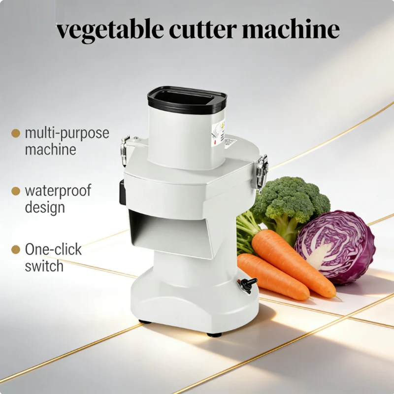 Electric Potato Carrot Ginger Slicer shred Vegetable Cutter Multi-function Automatic Commercial Cutting Machine