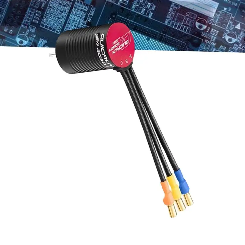 AS96-For QUICRUN-2030SL-G2 Motor For Quicrun WP 16BL30 G2 ESC Motor For 1/16 1/18 Entertainment Vehicles 5000KV