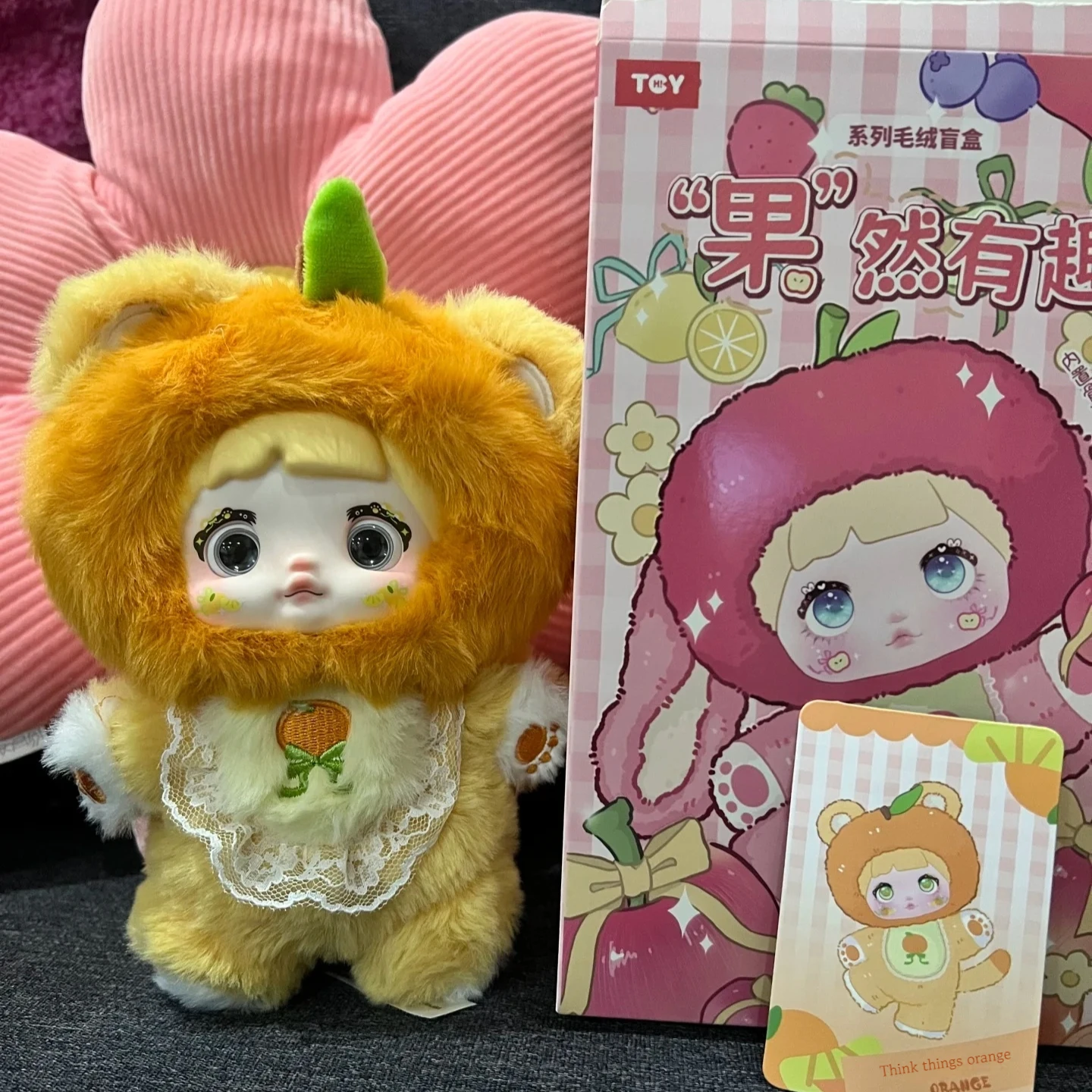 

New Genuine 3rd Generation Interesting Fruits Series Vinyl Blind Box Figure Cute Nommi Doll Backpack Pendant Toys Gifts