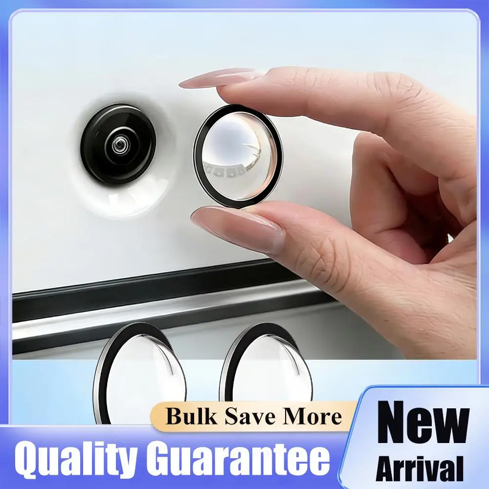

Car Backup Camera Protective Sticker for Most Cars Front Bumper Cameras Acrylic Protective Cover Anti-Scratch Easy Installation