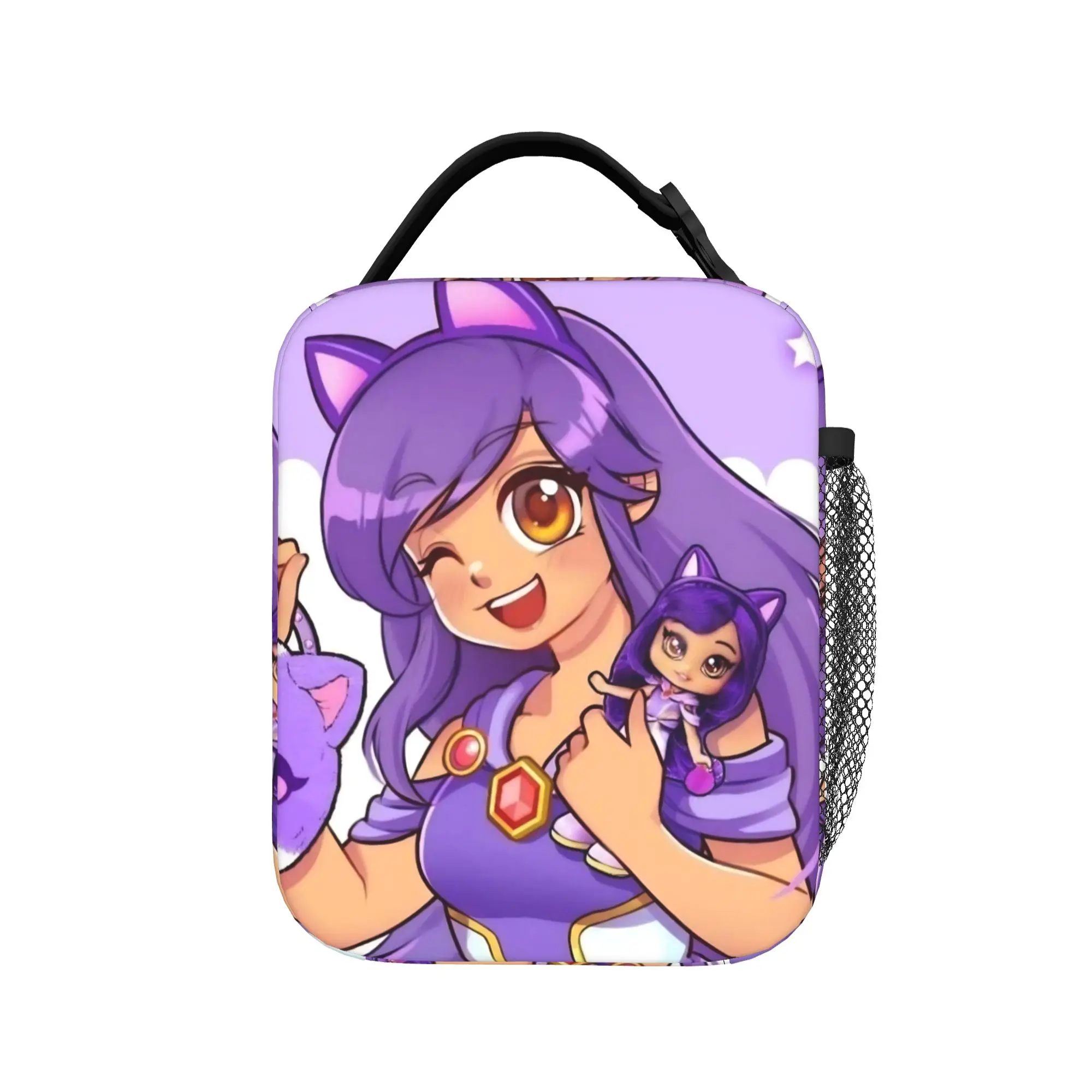 APHMAUS Insulated Lunch Bags High Capacity Kawaii Cats  Lunch Container Cooler Bag Tote Lunch Box Work  Travel Men Women