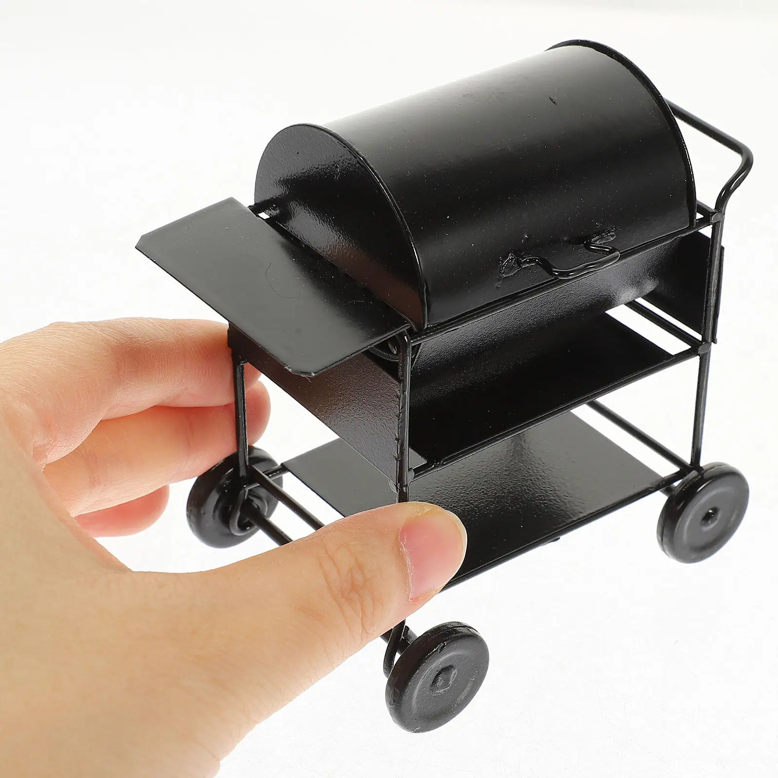 miniature-grill-rack-for-mini-house-decoration-realistic-simulated-bbq-grilling-prop-delicate-detail-iron-material-mini-kitchen