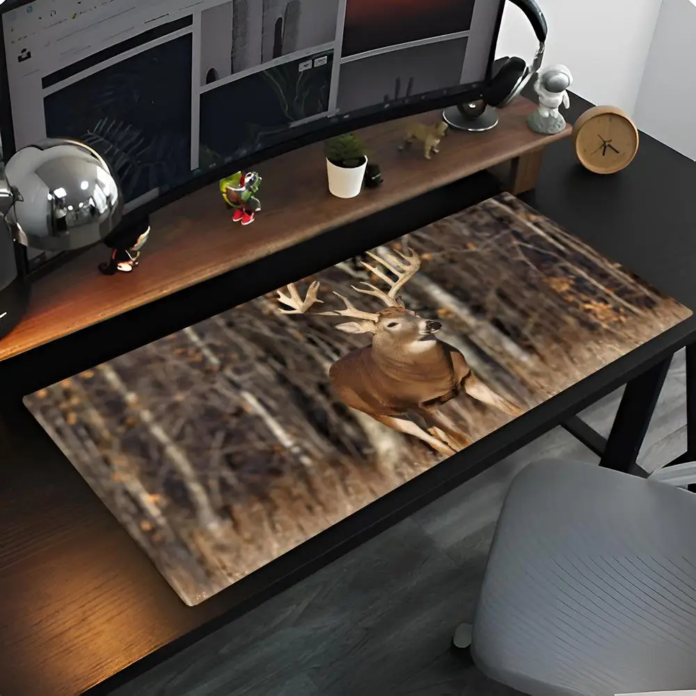 Imagem -05 - Whitetail Cervos Mouse Pad Anime Jogo Mause Almofadas cs Lol Xxl Casa hd Computador Tapetes de Mesa Tapete Gamer Escritório Portátil Macio Desktop 70