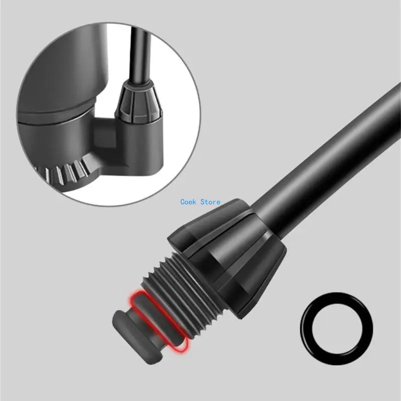 

11UE Riding Air Pumps Extension Hose Air Hose Extension Bicycles Extension Tube