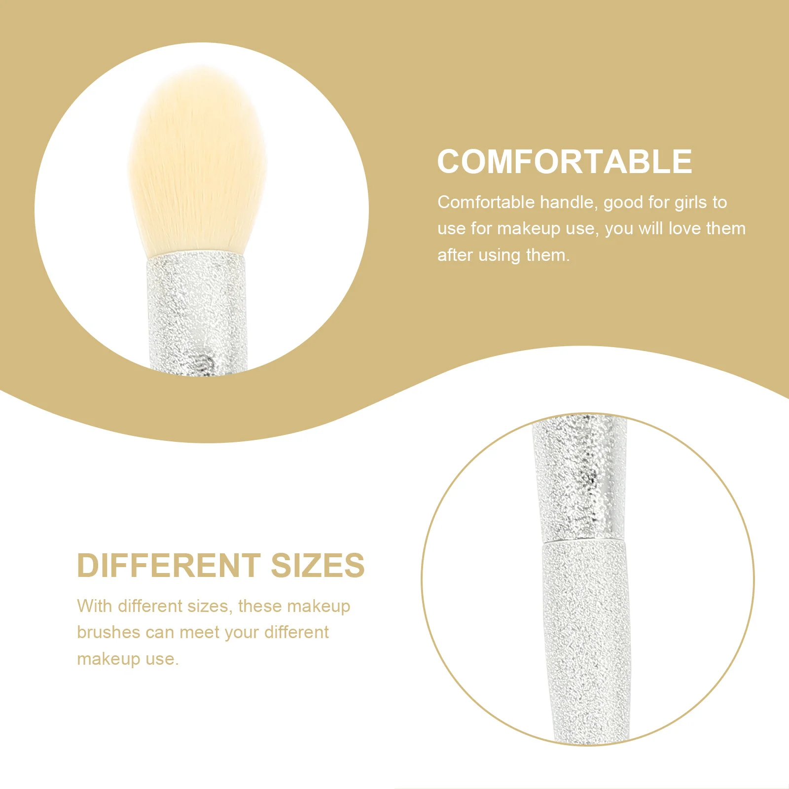1 セットアイシャドウブラシセット女性メイクブラシ美容ツールさまざまなサイズプロフェッショナルソフトハンドル簡単なクリーニング