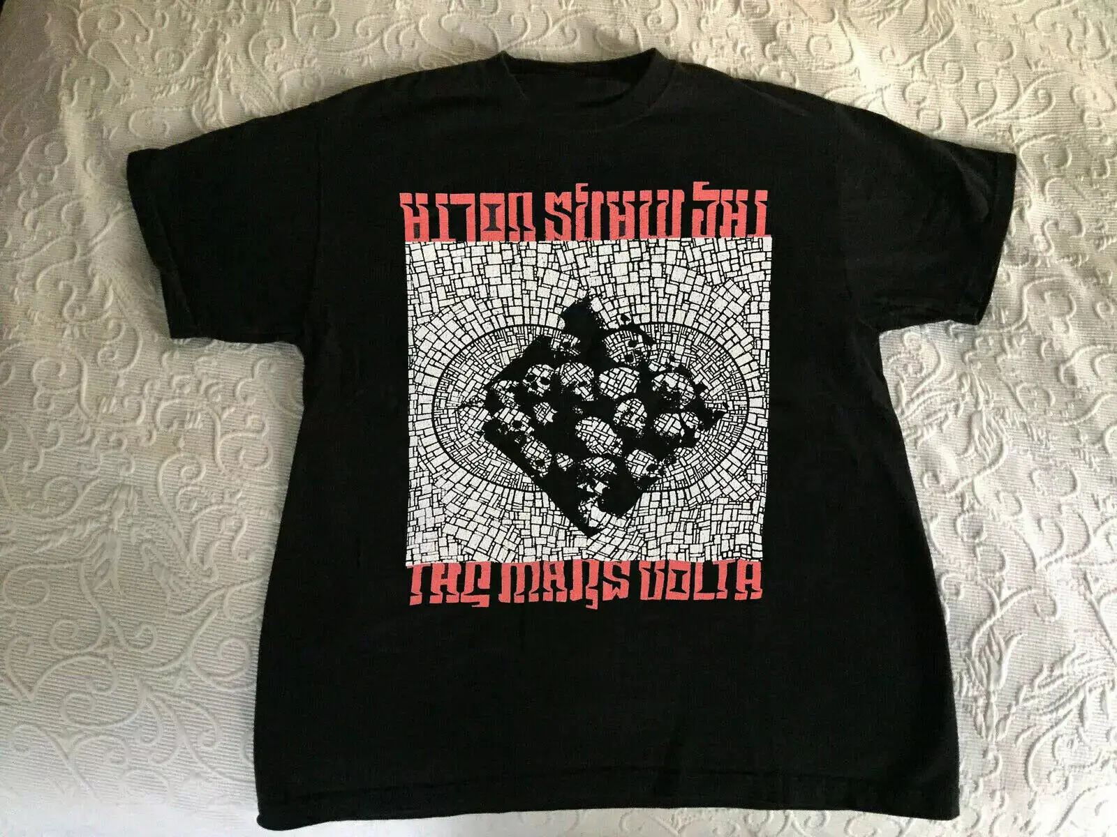 The Mars Volta Tour 2005 T-Shirt Short Sleeve Cotton Black Men S to 5XL AH140...