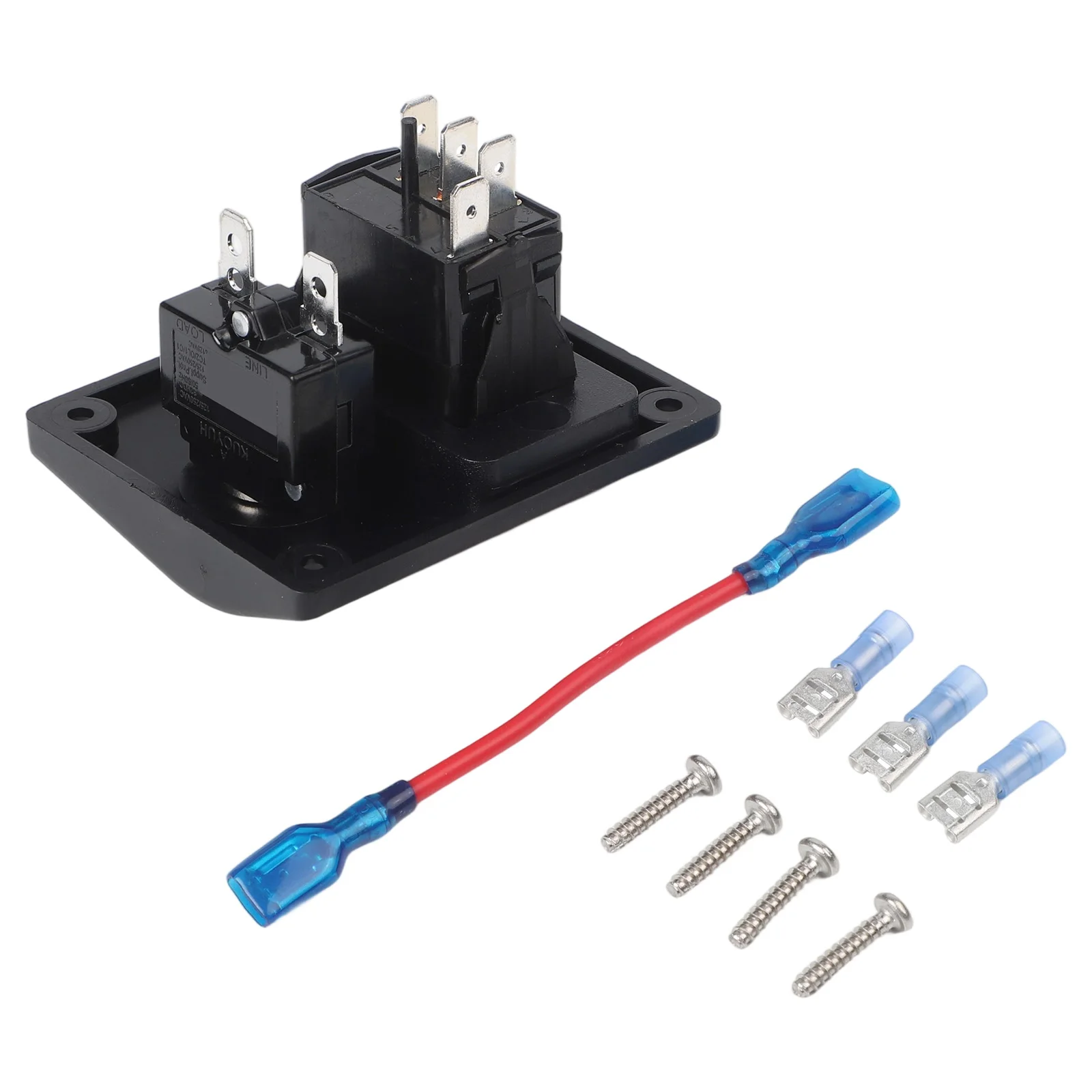 Bilge Pump Switch for For boats with 12V 24V DC Automatic Float Switch Overcurrent Protection and Internal Lighted Panel