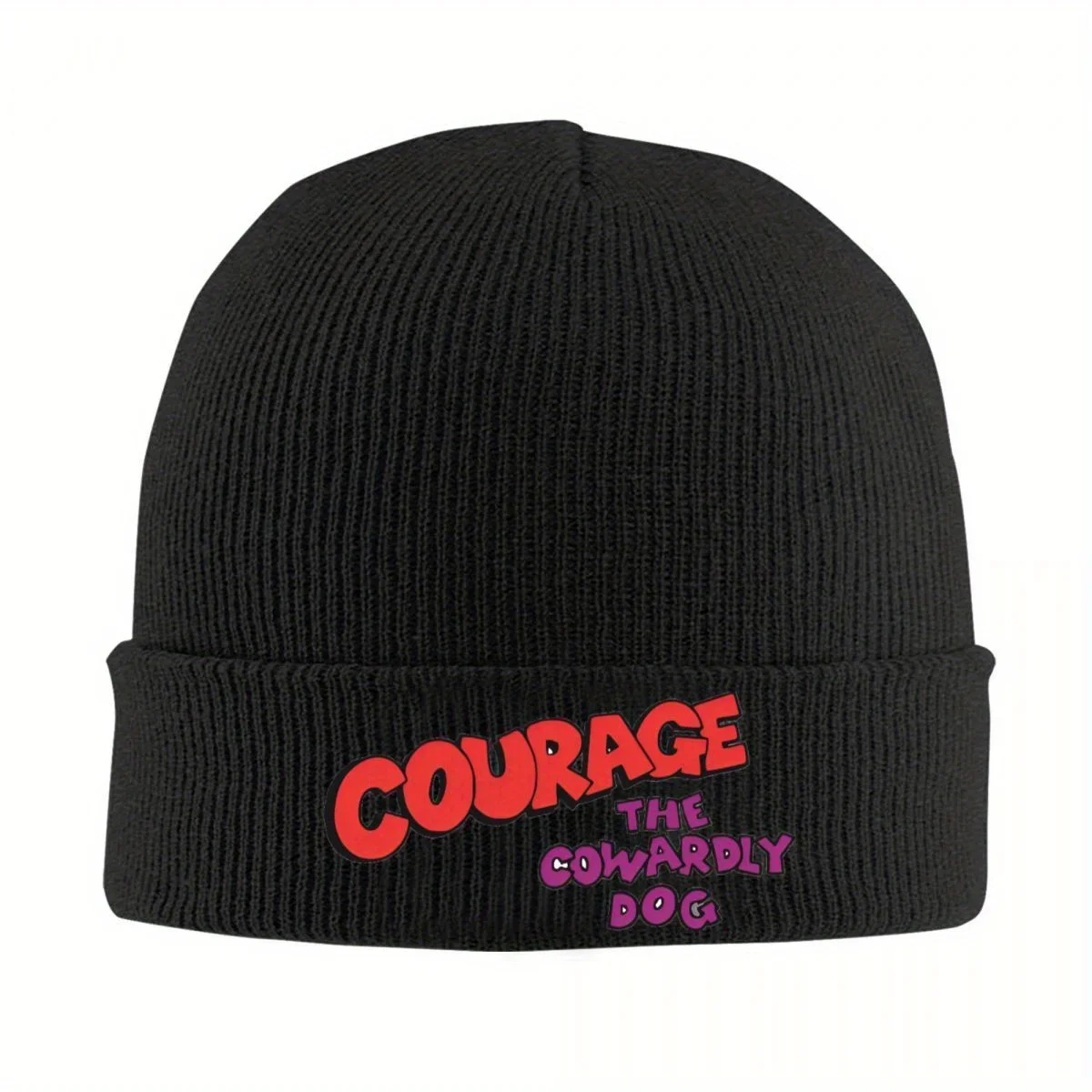 2026 Cowardly Dog Courage Logo Bonnet Hats Beanie Hats Design Knitted Hat Autumn Street Y2K Unisex Adult Gym Head Wrap Cap
