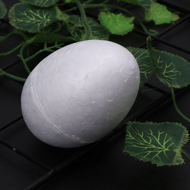 F92B Modelado bola huevo poliestireno espuma espuma poliestireno para bricolaje Pascua regalos Navidad