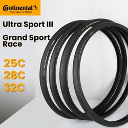 2PCS Continental Bike Tire 700x 25/28/32C ULTRA SPORT III & Grand Sport Race Speed Racing Bicycle Wire Tires 700C Road Bike Tyre