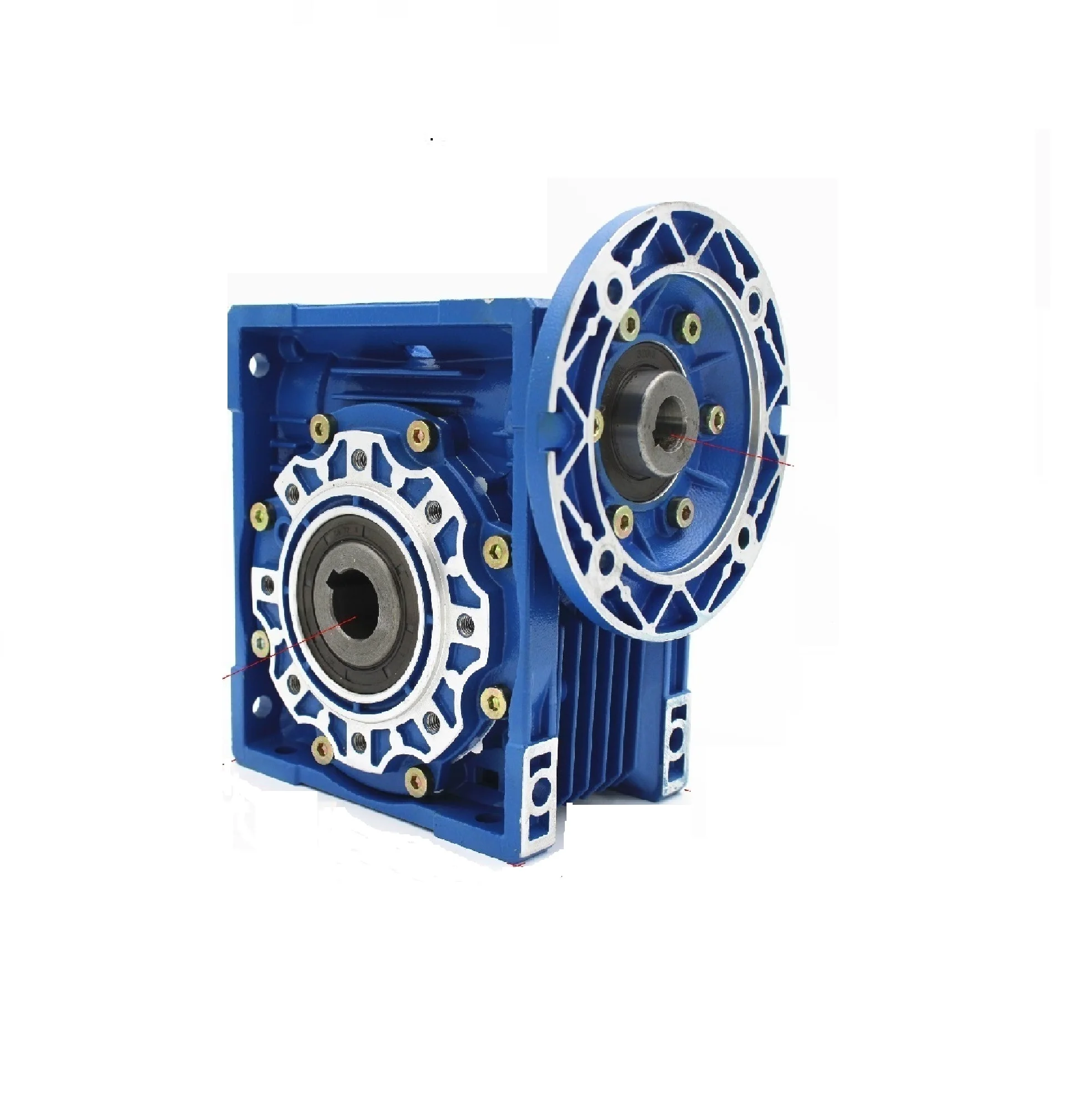 Worm Gearbox CYRV75 Input 14/19/22/24/28mm Output 28mm Ratio 5:1/100:1 Worm Gear Tin bronze and Free maintenance+Synthetic oil
