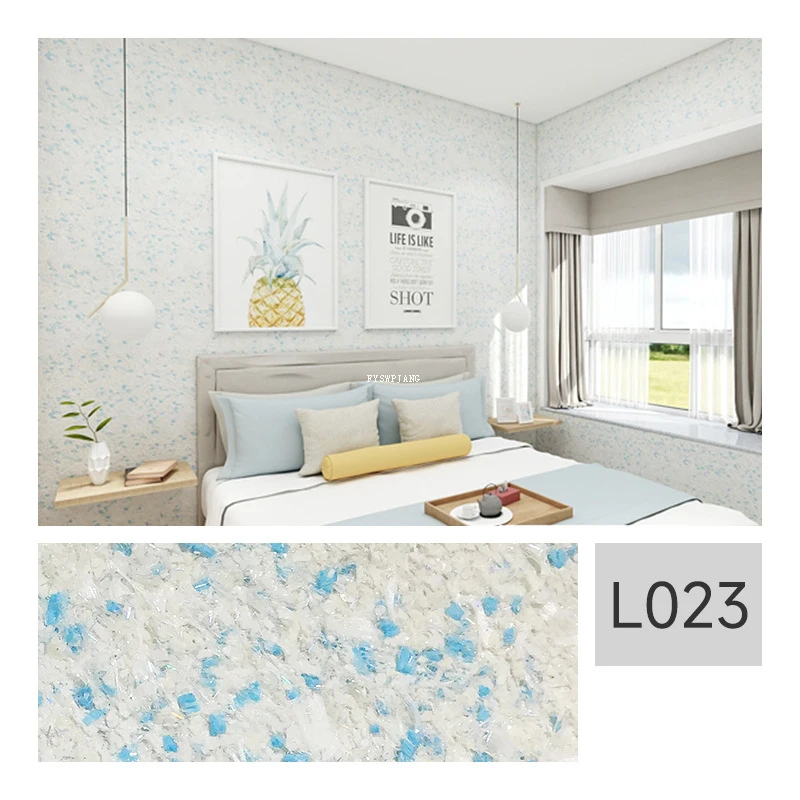 Imagem -06 - Auto-pintura de Parede para Roupas de Fibra de Tinta à Prova Dágua para Casa Sala de Estar Fundo de Parede Fibra Vegetal Lama Beleza Ecológica Decoração de Parede de Lama em Vez de Papel de Parede Adesivos de Parede