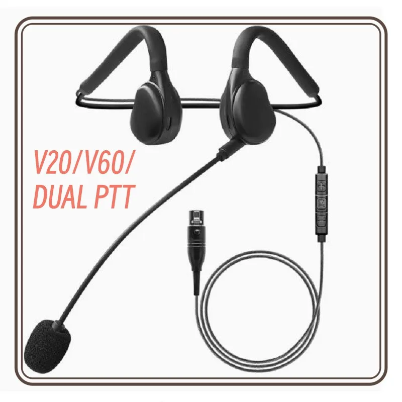 v20-v60-dual-ptt-ear-hanging-kn6-interface-earphones