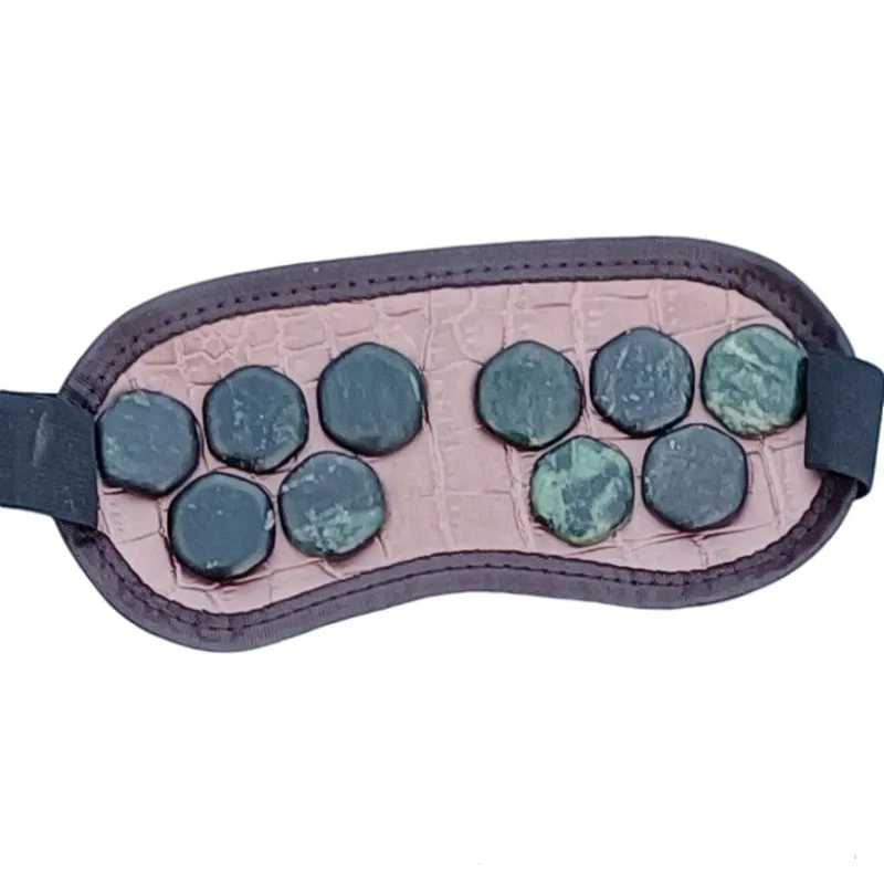 Tibetan jade eye mask skin cold compress cover eyes protection belt medicine Wang Shi cushion