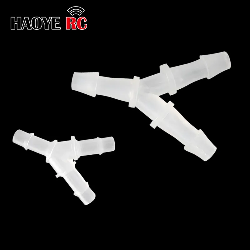 Y-образный пластиковый соединитель топливной трубы Haoye, 1 шт., Столярный фитинг для бензиновой трубы/силиконовой топливной линии/детали для охлаждающей воды и топливного бака