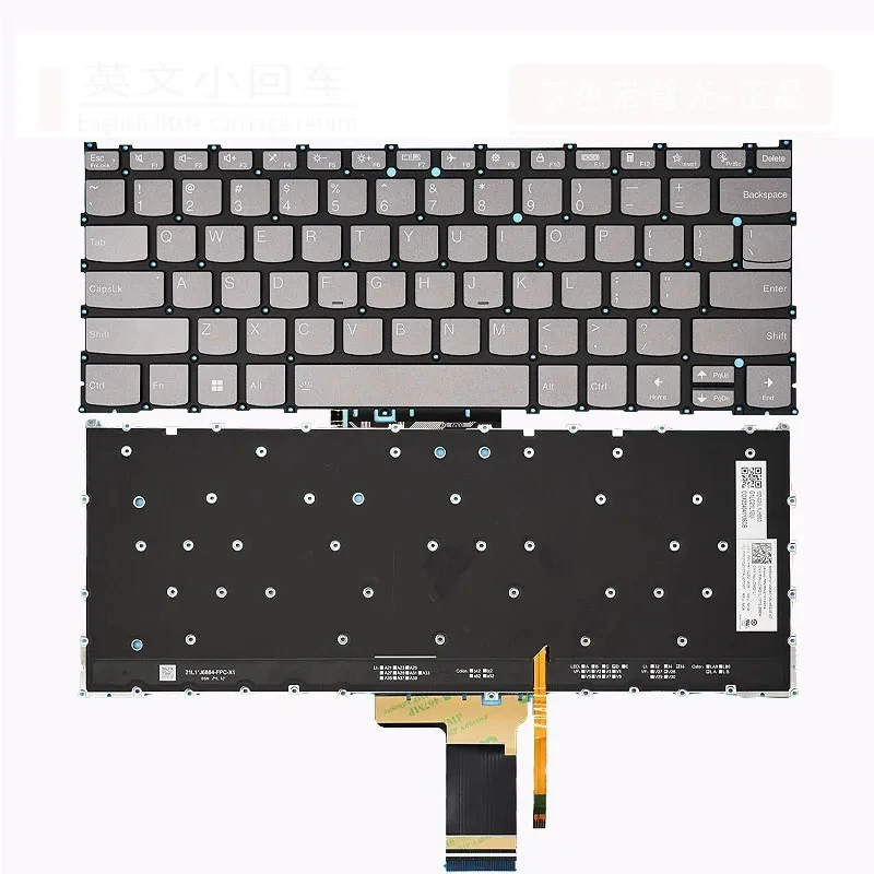 Laptop US Backlight Keyboard For Lenovo Yoga 7 14IAL7 14ARB7 Yoga 7 14ARP8 14IRL8 2023