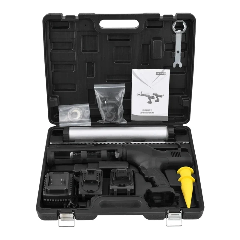 

Hot salesDual purpose 18V Lithium-Ion Cordless Electric Caulk and Adhesive Gun Kit with 1 Rapid Charger and 1 Li-Battery